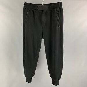 ALEXANDER WANG Size M Black Cotton Polyester Joggers Casual Pants